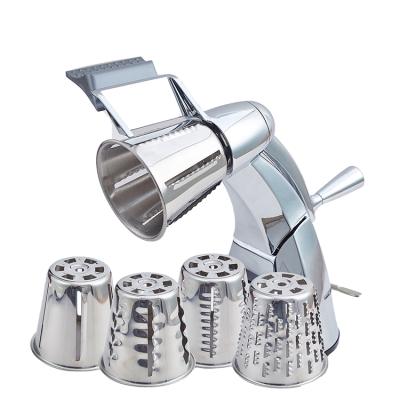 SL-004 Zinc Alloy Rotary Vegetable Grater 